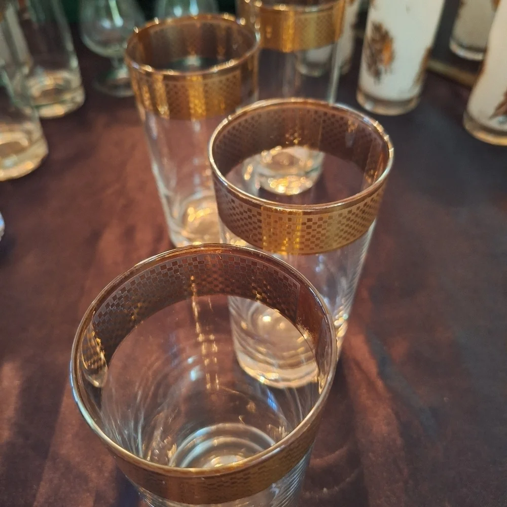 Vintage highball glass